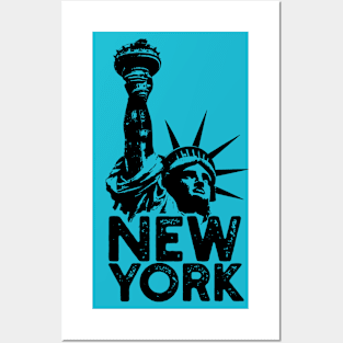 New York - Statue of liberty Posters and Art